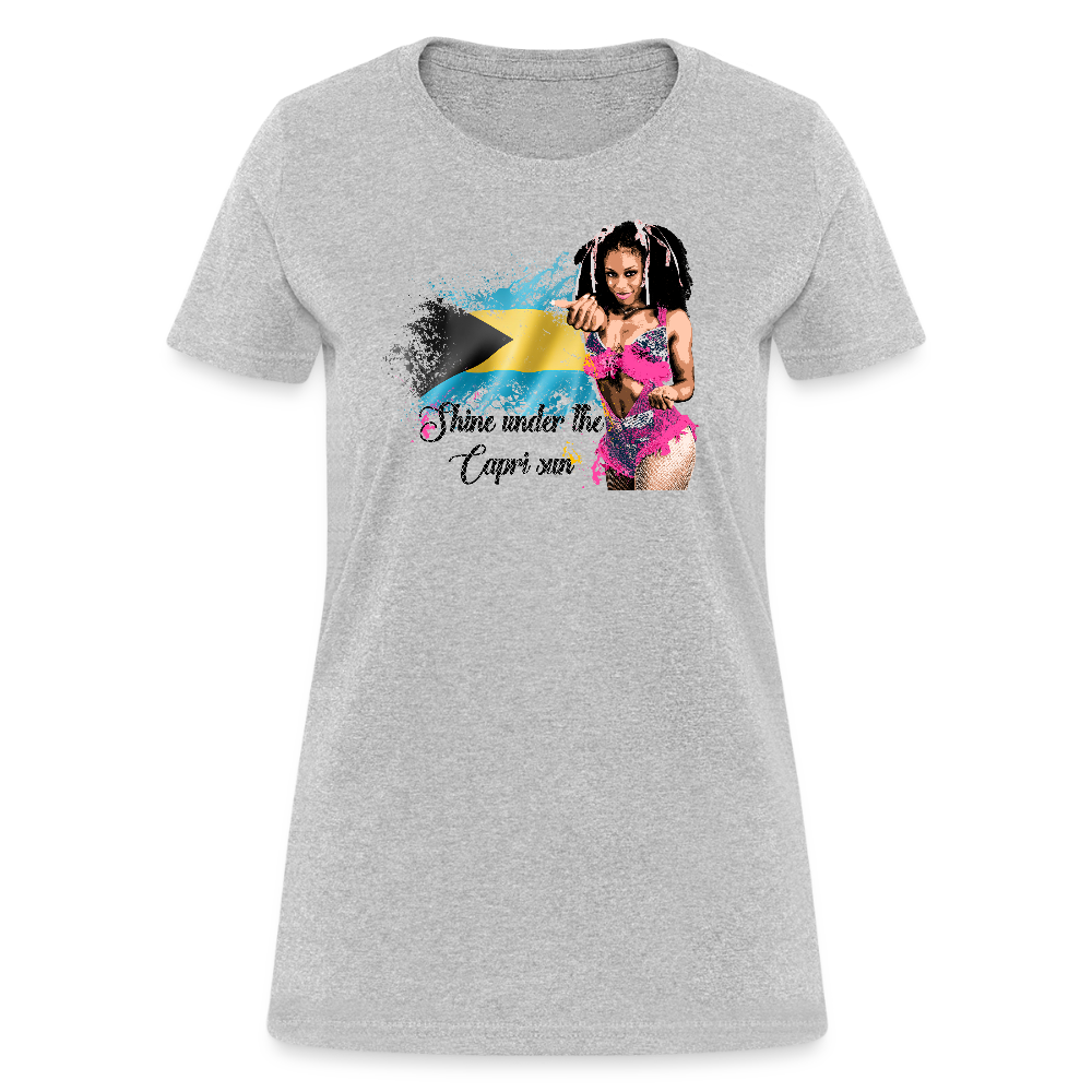 capri sun women's t-shirt - heather gray