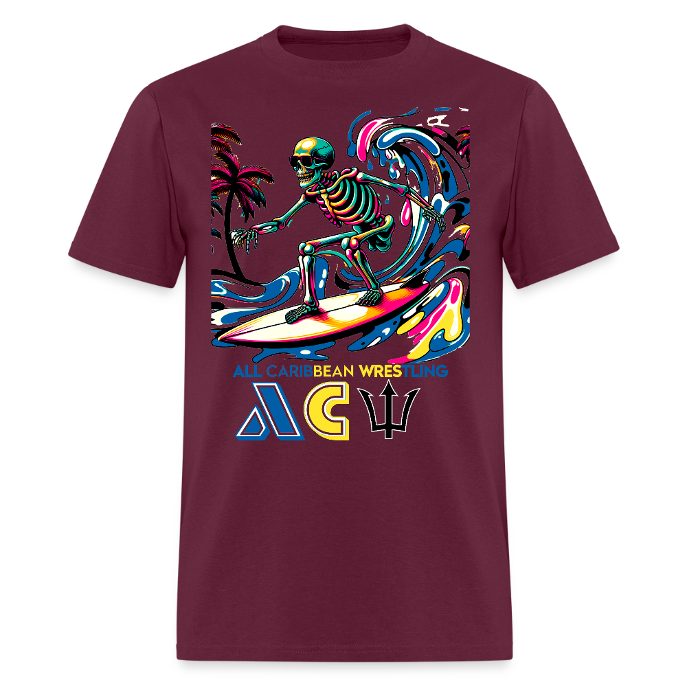 ACW Skeleton surfer - burgundy