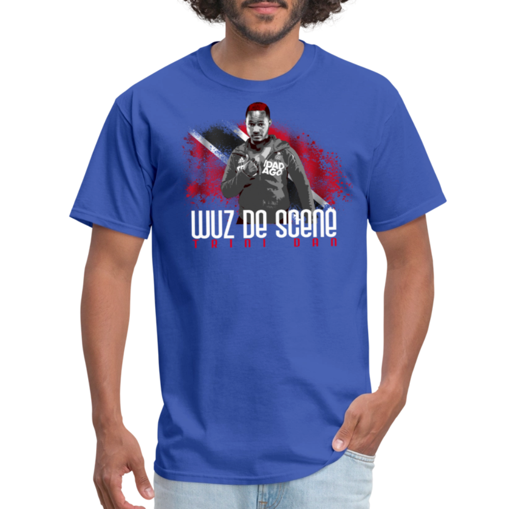 Wuz De Scene Unisex Classic T-Shirt - royal blue