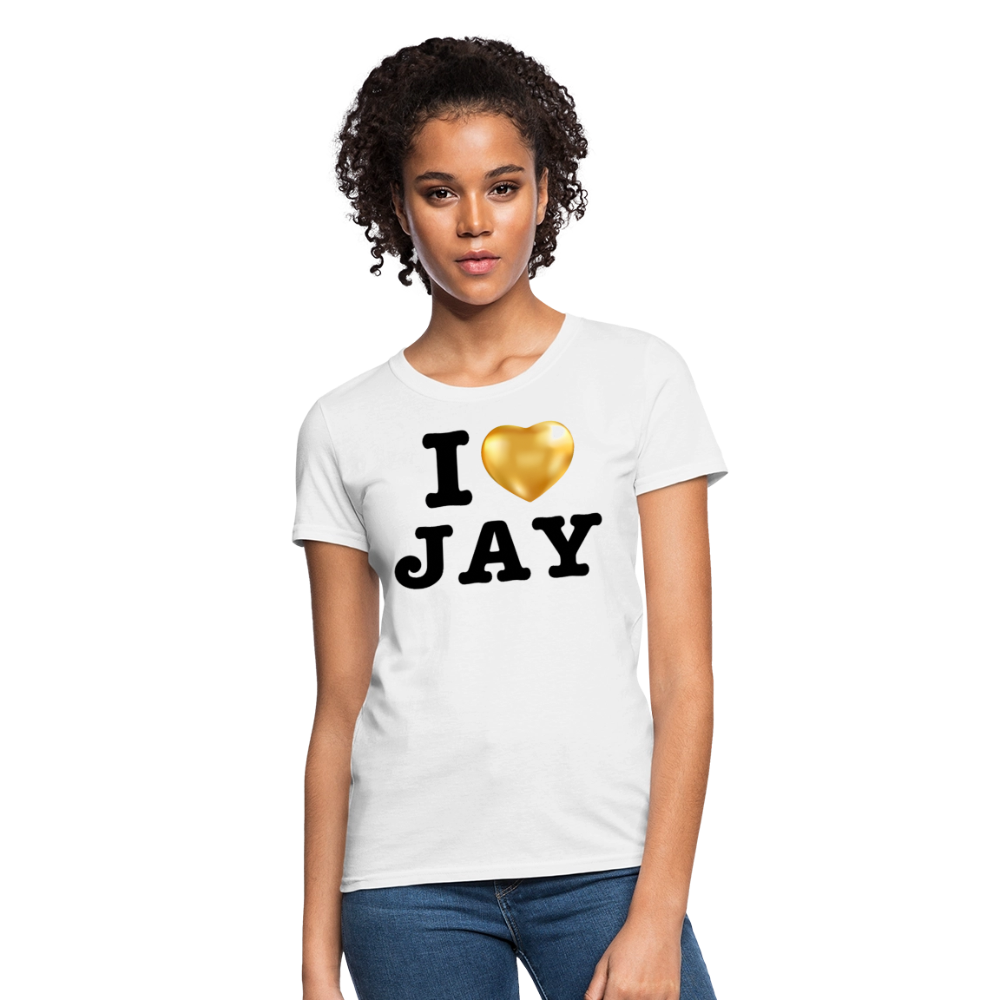 I Luv Jay Women's T-Shirt - white
