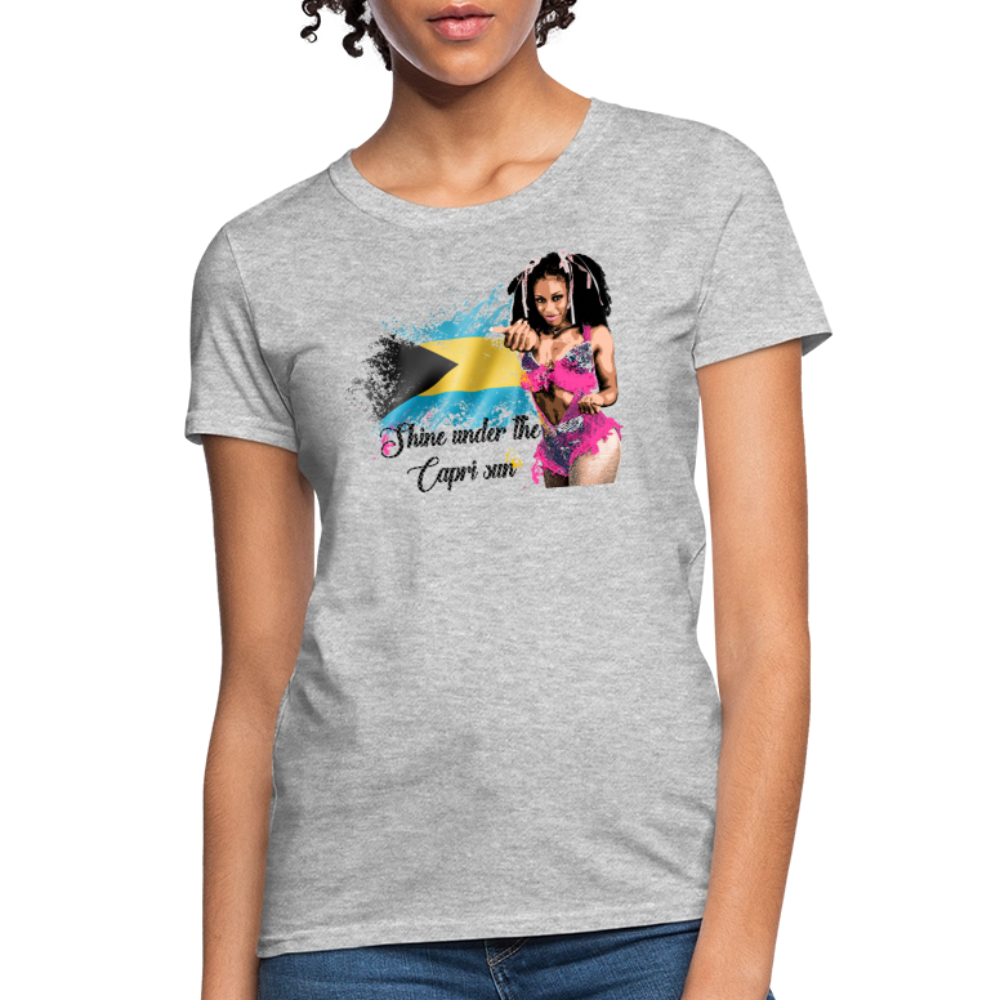 capri sun women's t-shirt - heather gray