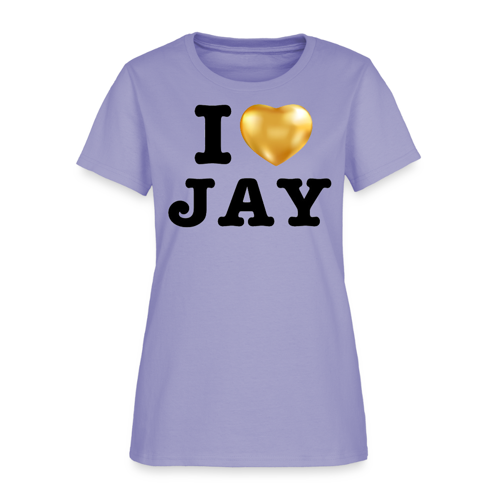I Luv Jay Women's T-Shirt - lavender
