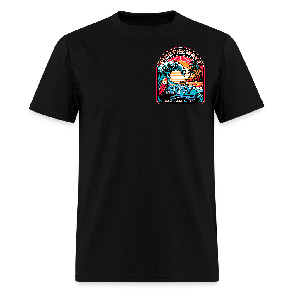 Ride the Wave t-shirt - black