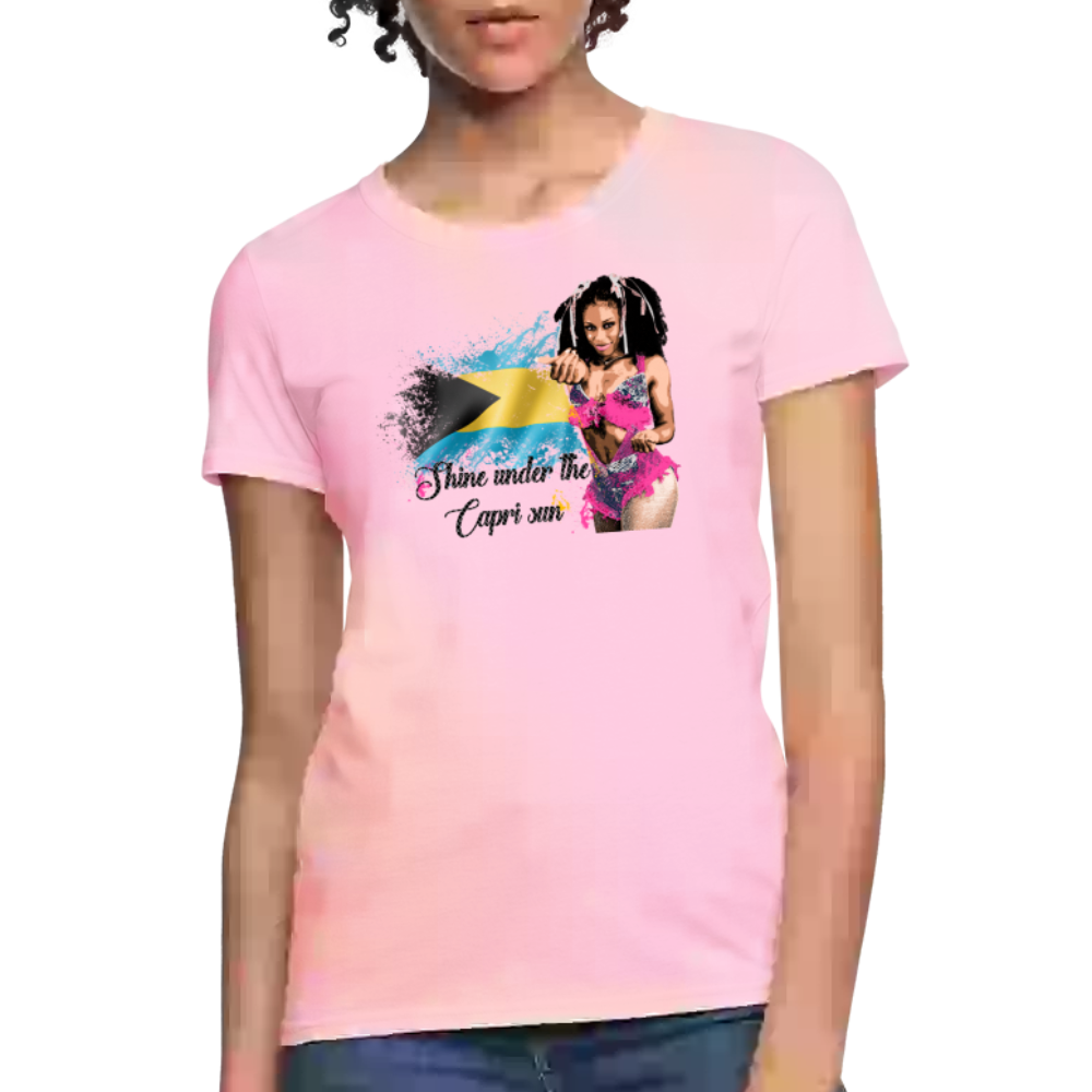 capri sun women's t-shirt - pink