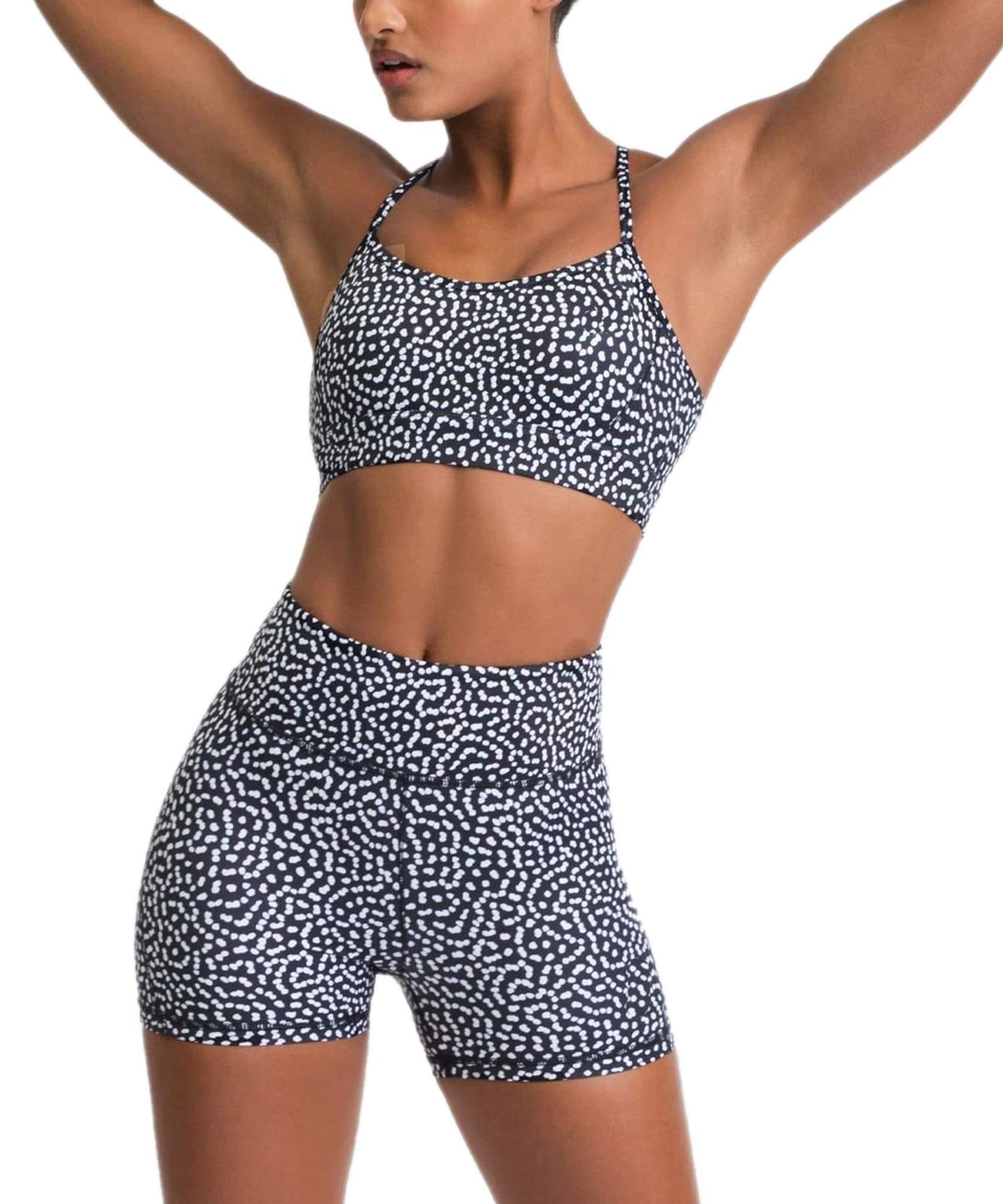 Workout Sets for Women 2 Piece High Waisted Seamless Leggings with Padded Stretchy Sports Bra Sets Gym Clothes