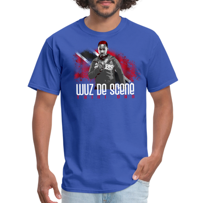 Wuz De Scene Unisex Classic T-Shirt - royal blue