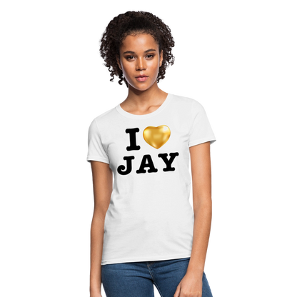 I Luv Jay Women's T-Shirt - white