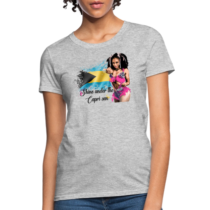 capri sun women's t-shirt - heather gray