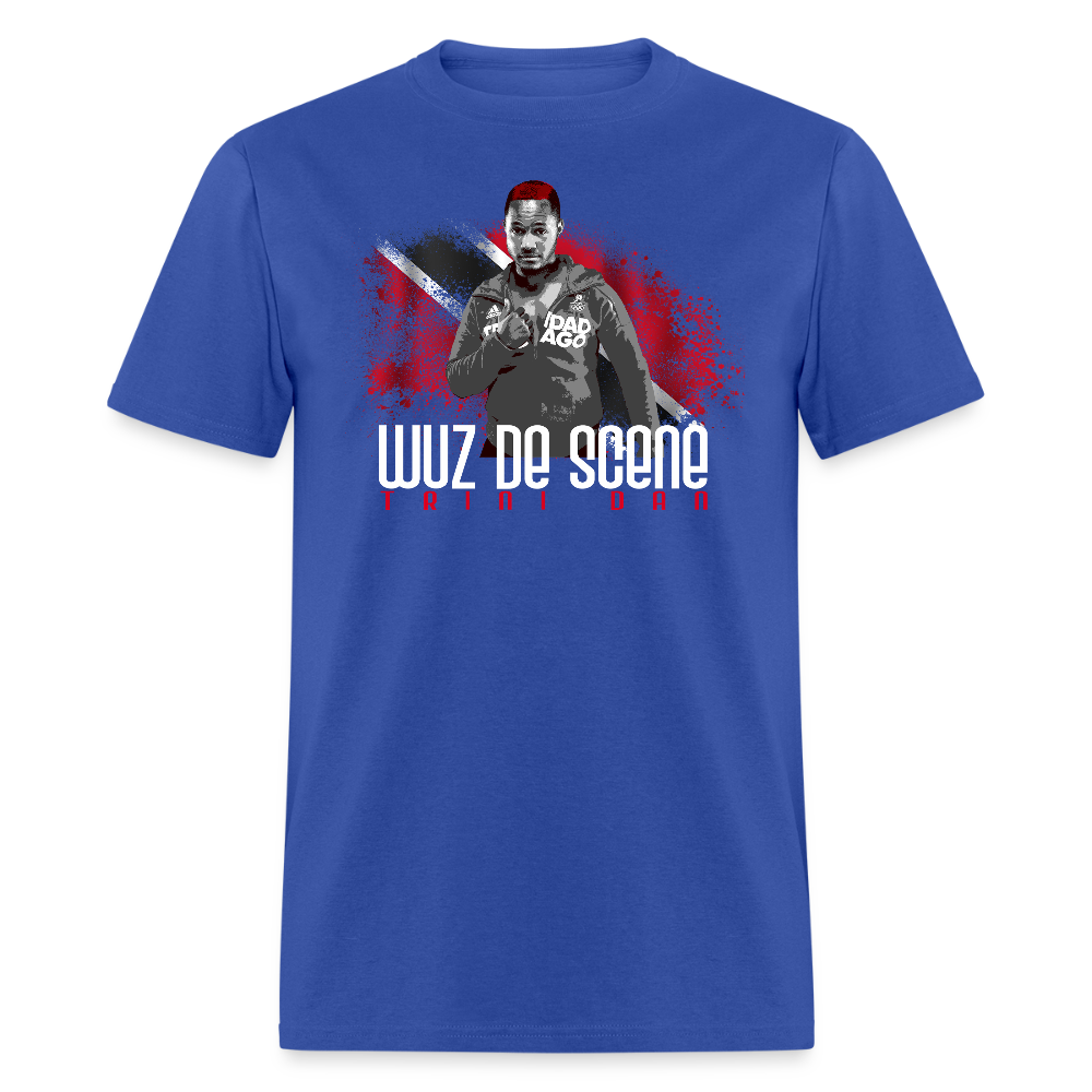 Wuz De Scene Unisex Classic T-Shirt - royal blue