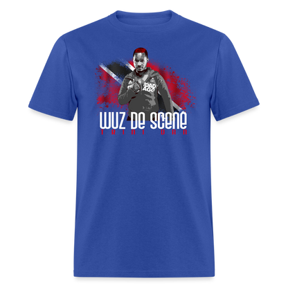 Wuz De Scene Unisex Classic T-Shirt - royal blue