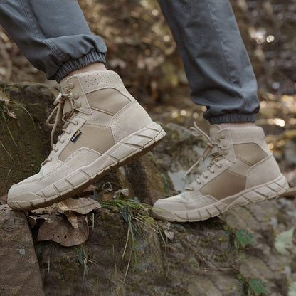 SOLDIER Waterproof Hiking Men's Tactical Boots 6 Inches Lightweight Military Boots